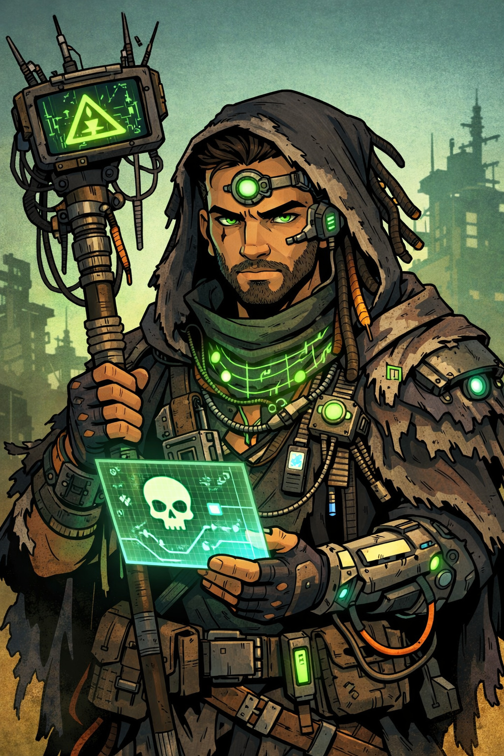 The Data Prophet character artwork